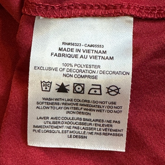 Youth Nike Crimson Alabama Crimson Tide Legend Performance Sleeveless T-Shirt - Picture 4 of 5